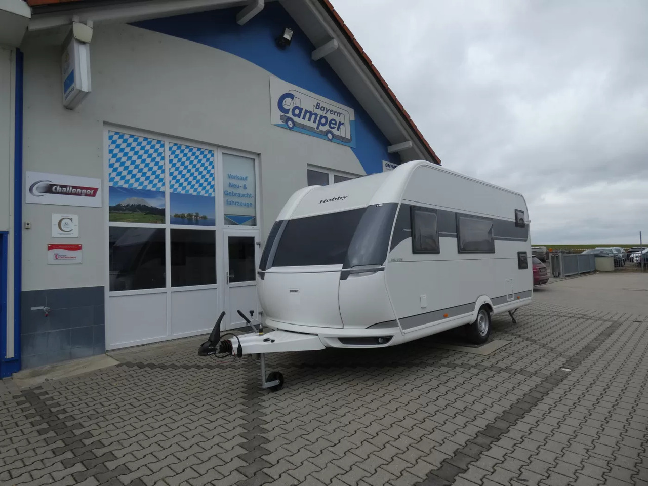 جديدة كرفان سحب Wohnwagen Hobby OnTour 470 KMF *1920: صورة 1