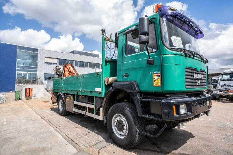 شاحنات مسطحة, شاحنة كرين MAN FE 310A-4X4+ATLAS 105.1 A3: صورة 7 شاحنات مسطحة, شاحنة كرين MAN FE 310A-4X4+ATLAS 105.1 A3: صورة 7