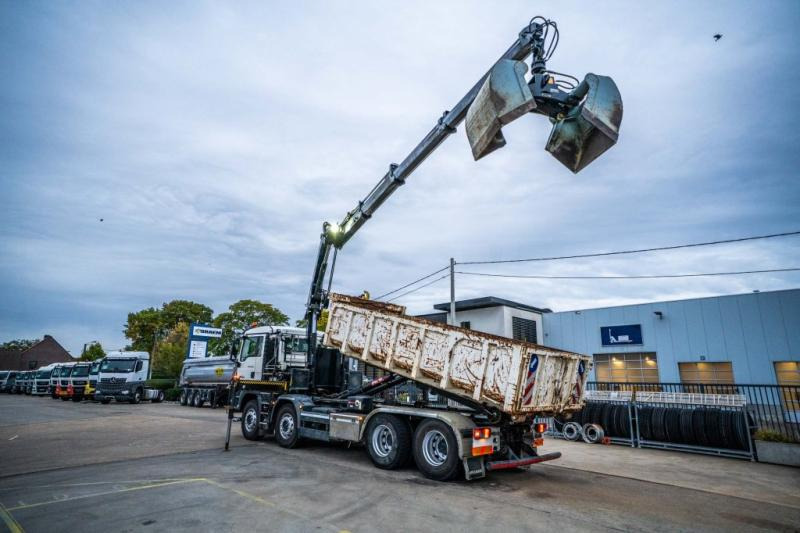 MAN TGS 32.420 BL + HIAB X-HIDUO 188/3x - شاحنة ذات خطاف, شاحنة كرين: صورة 5 MAN TGS 32.420 BL + HIAB X-HIDUO 188/3x - شاحنة ذات خطاف, شاحنة كرين: صورة 5
