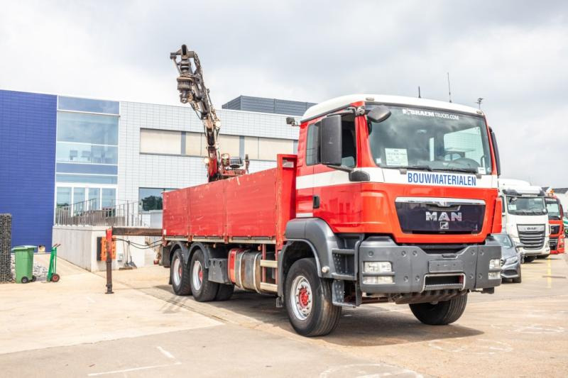 MAN TGS 33.360 BB + KENNIS 16 T/M -3XHYDR. - شاحنات مسطحة, شاحنة كرين: صورة 2 MAN TGS 33.360 BB + KENNIS 16 T/M -3XHYDR. - شاحنات مسطحة, شاحنة كرين: صورة 2