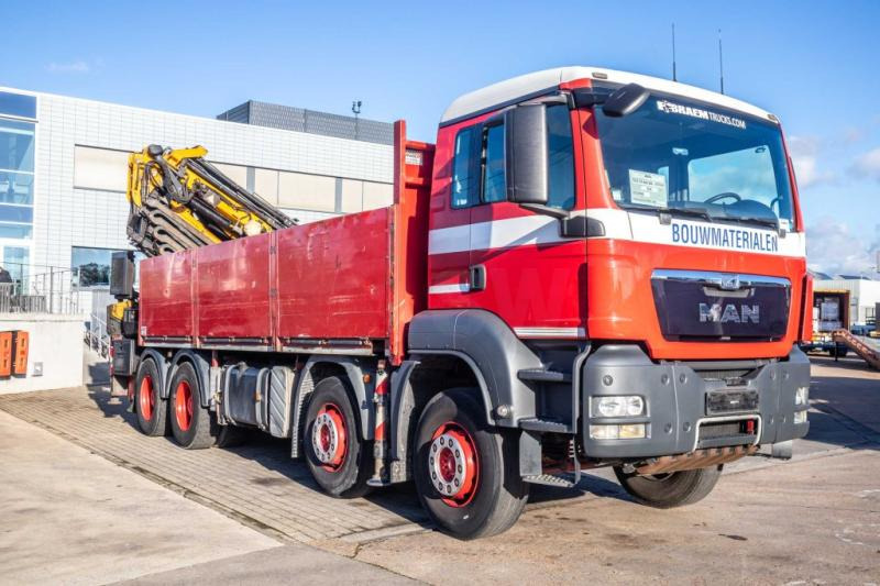 شاحنات مسطحة, شاحنة كرين MAN TGS 41.400 BB + EFFER 525/6x+JIB 6x: صورة 6