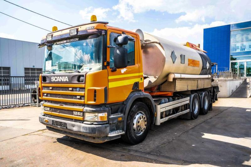 Scania SCANIA 124G.420 BITUMEN - شاحنة صهريج: صورة 1 Scania SCANIA 124G.420 BITUMEN - شاحنة صهريج: صورة 1