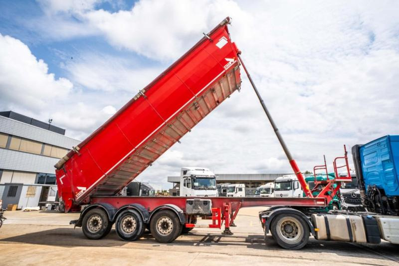 قلابة نصف مقطورة نصف مقطورة قلابة Stas S300XC -C1B-ALU: صورة 8