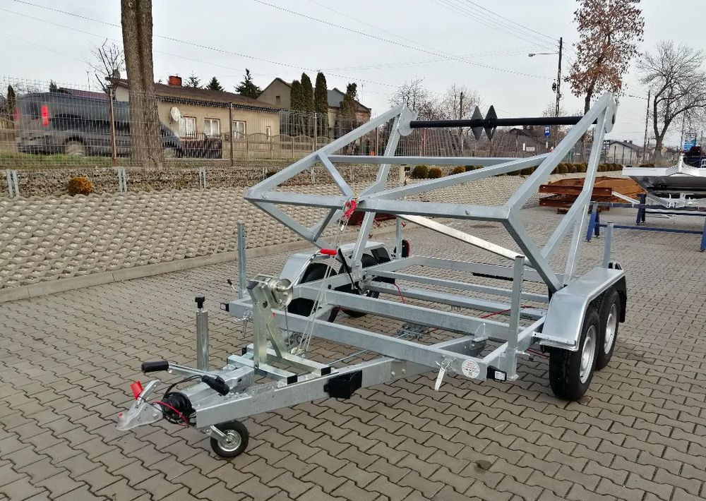 جديدة مقطورة بكرة الكابل Besttrailers Przyczepa kablowa DMC 2700 kg K14" dwie osie: صورة 6