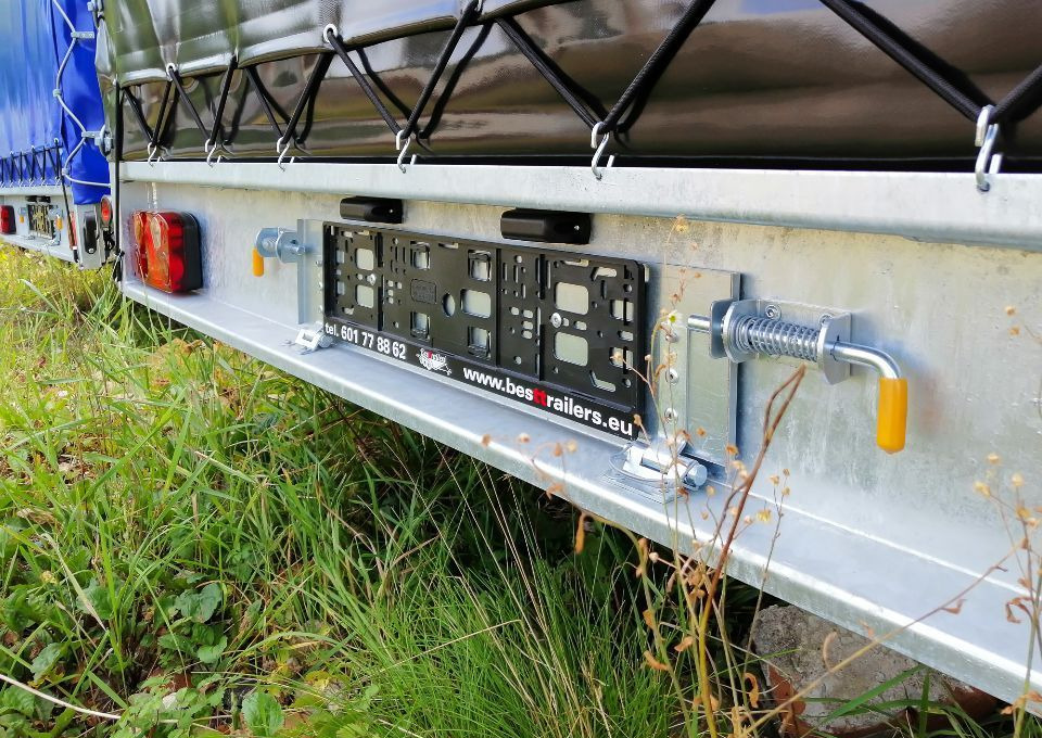 Besttrailers WARIOR ze stelażem i plandeką - مقطورة ستارة جانبية: صورة 4 Besttrailers WARIOR ze stelażem i plandeką - مقطورة ستارة جانبية: صورة 4