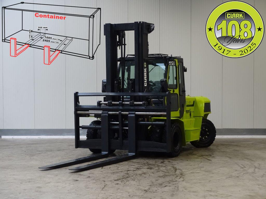 Clark C80D900 - TRIPLEX - NEU - رافعة شوكية ديزل: صورة 1 Clark C80D900 - TRIPLEX - NEU - رافعة شوكية ديزل: صورة 1