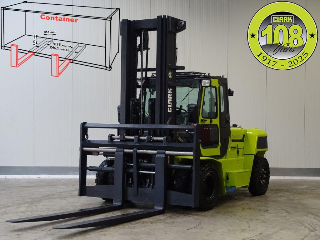 Clark C80D900 - TRIPLEX - NEU - رافعة شوكية ديزل: صورة 1 Clark C80D900 - TRIPLEX - NEU - رافعة شوكية ديزل: صورة 1