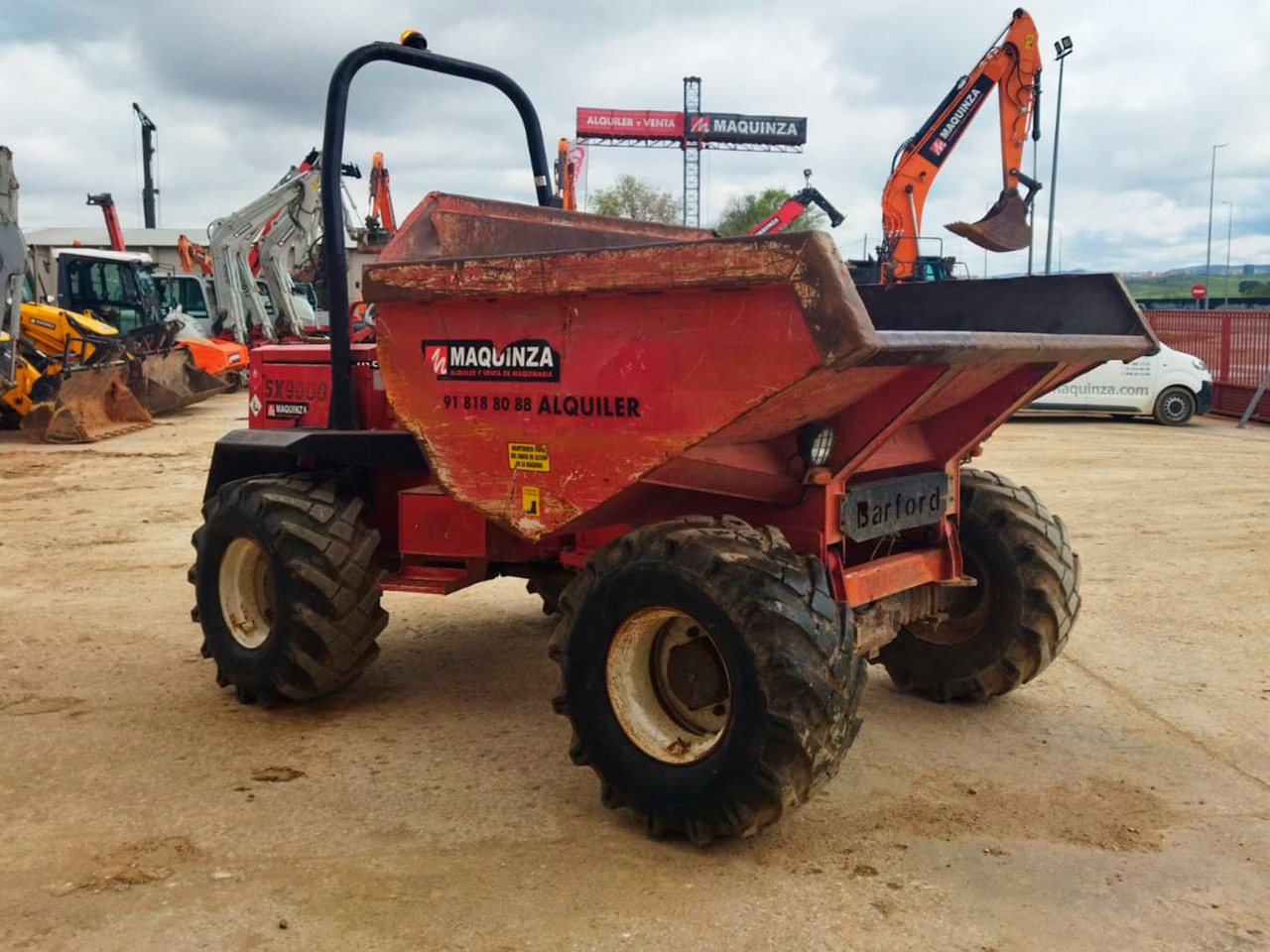 BARFORD SX9000 - شاحنة قلابة صغيرة: صورة 4 BARFORD SX9000 - شاحنة قلابة صغيرة: صورة 4