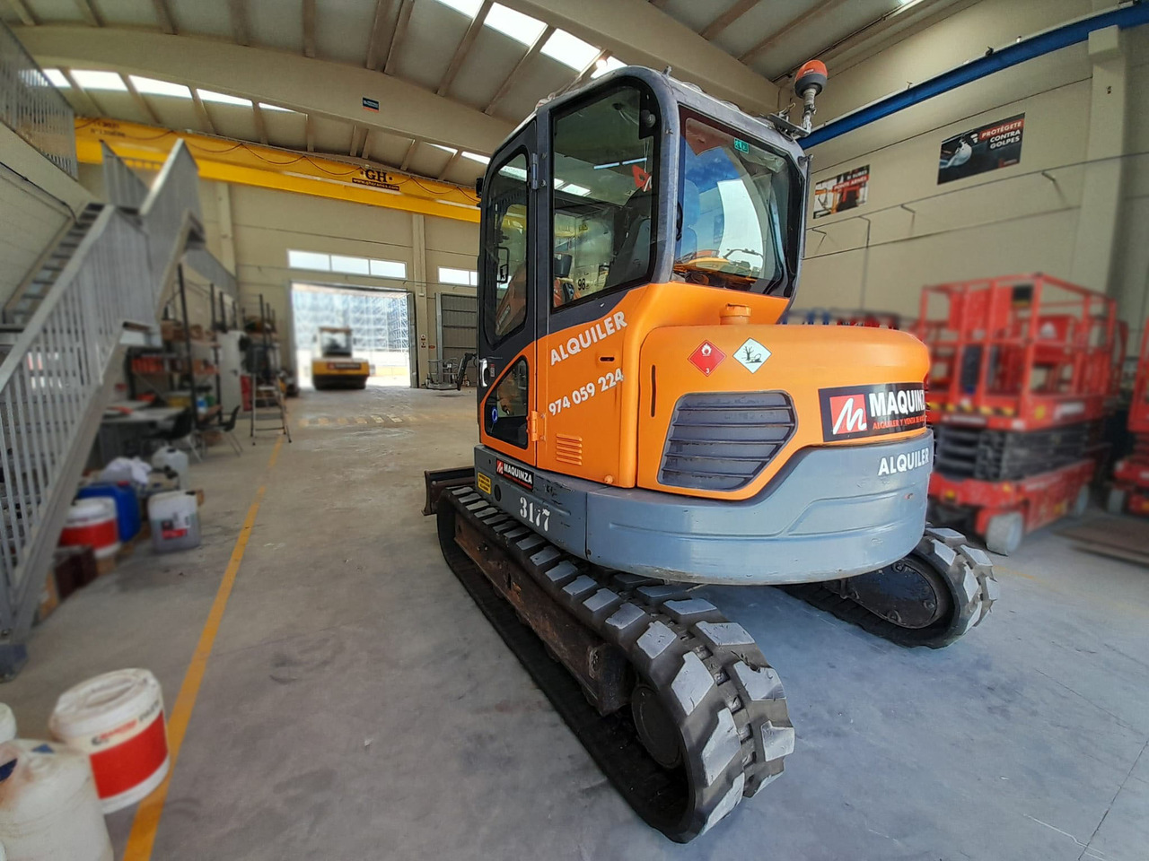 DEVELON DX85R-7 - حفارة مُصَّغرة: صورة 2 DEVELON DX85R-7 - حفارة مُصَّغرة: صورة 2