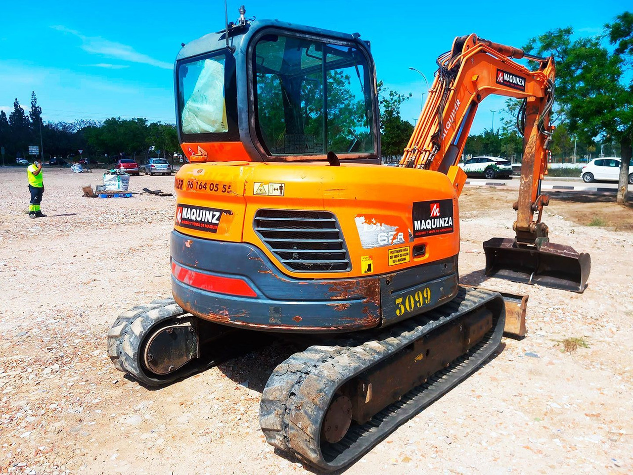 DOOSAN DX62R-3 - حفارة مُصَّغرة: صورة 5 DOOSAN DX62R-3 - حفارة مُصَّغرة: صورة 5