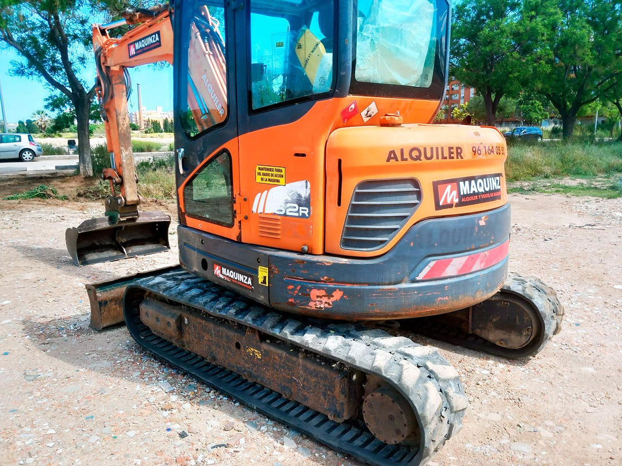 DOOSAN DX62R-3 - حفارة مُصَّغرة: صورة 3 DOOSAN DX62R-3 - حفارة مُصَّغرة: صورة 3