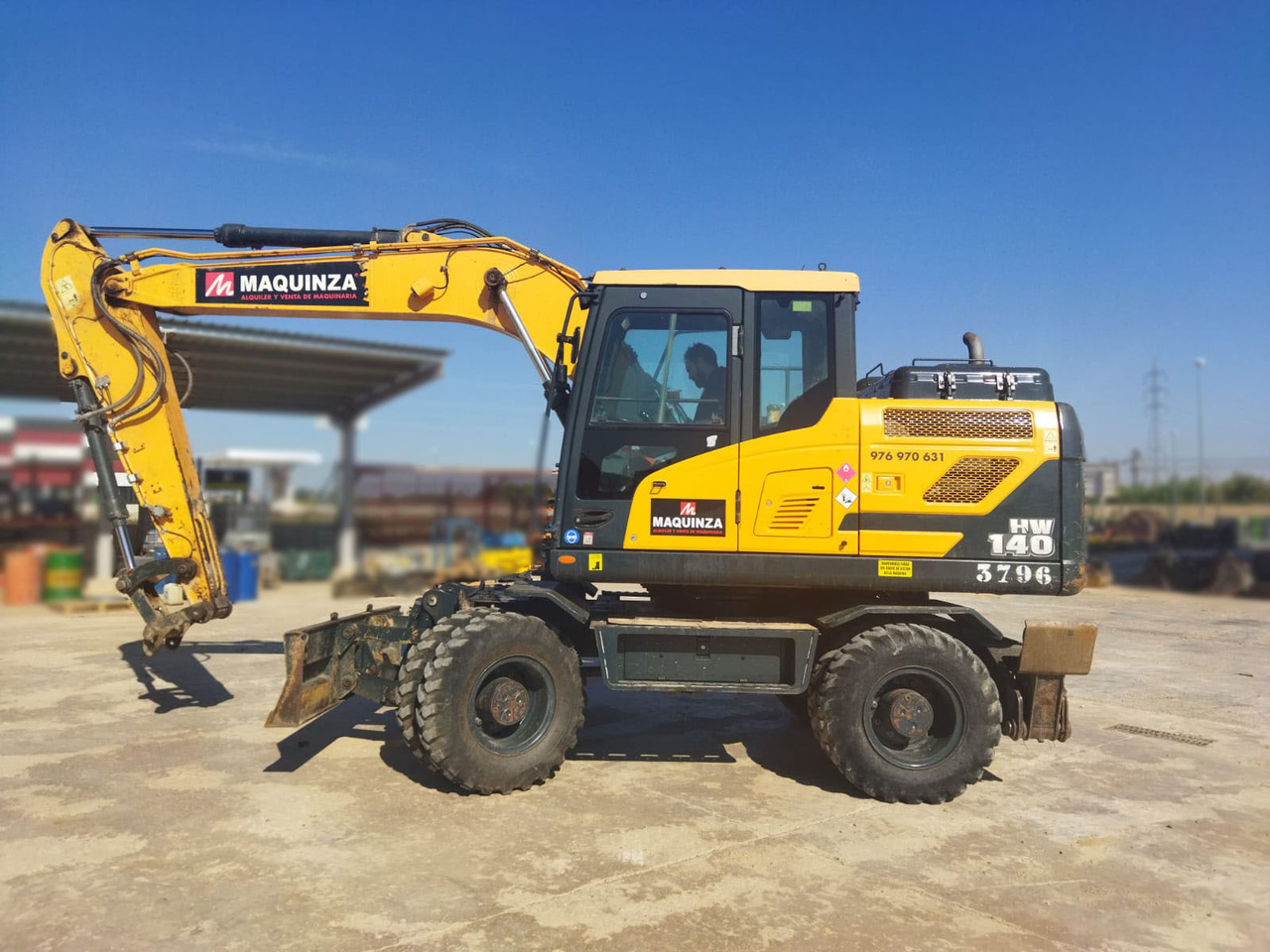 HYUNDAI HW140 - حفارة دولاب: صورة 1 HYUNDAI HW140 - حفارة دولاب: صورة 1