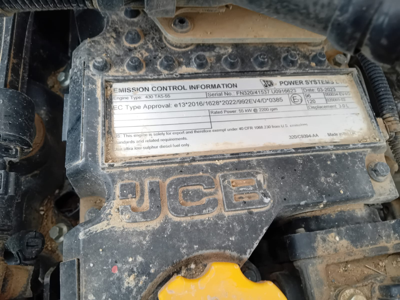 رافعة تلسكوبية JCB 540.180: صورة 9