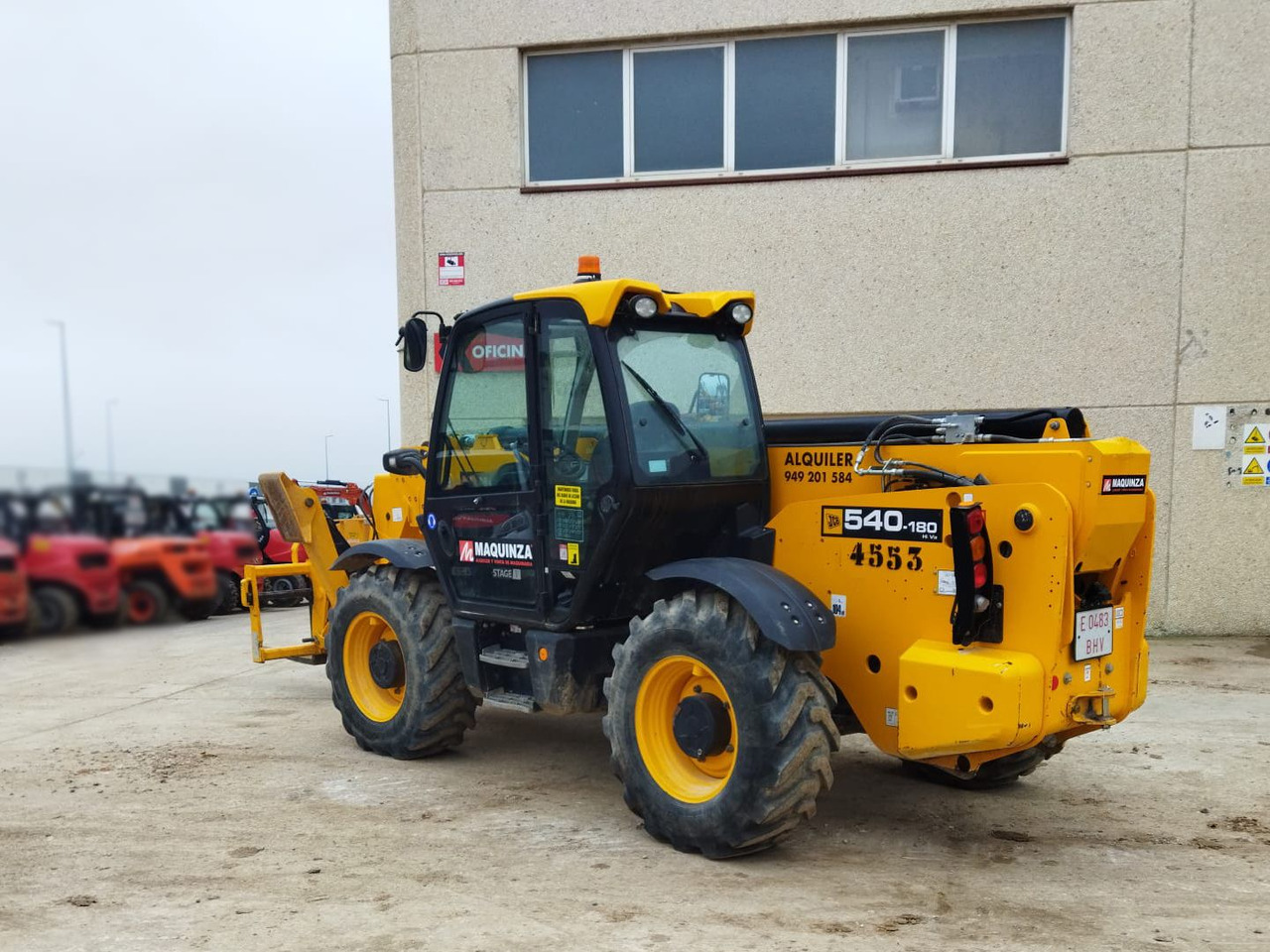 JCB 540.180 - رافعة تلسكوبية: صورة 3 JCB 540.180 - رافعة تلسكوبية: صورة 3