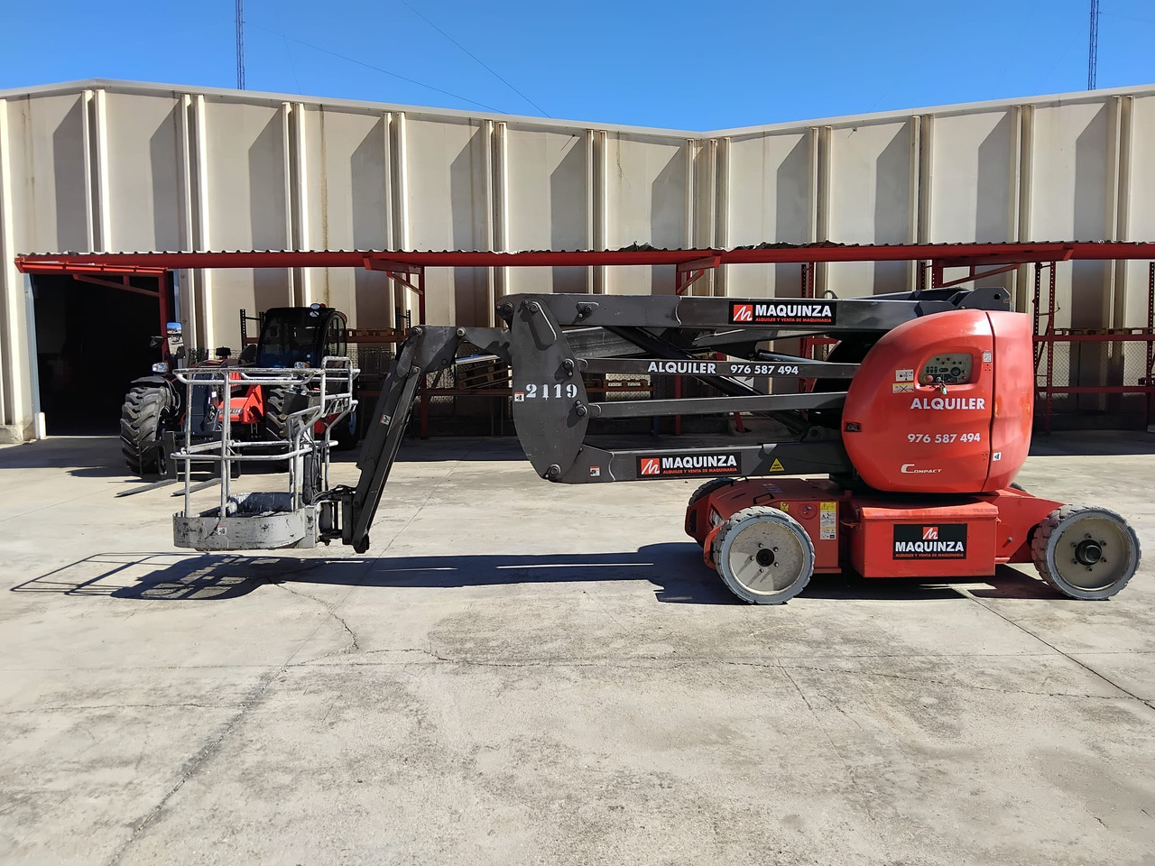 MANITOU 150AETJ C - شاحنة ذراع مفصلي: صورة 1 MANITOU 150AETJ C - شاحنة ذراع مفصلي: صورة 1