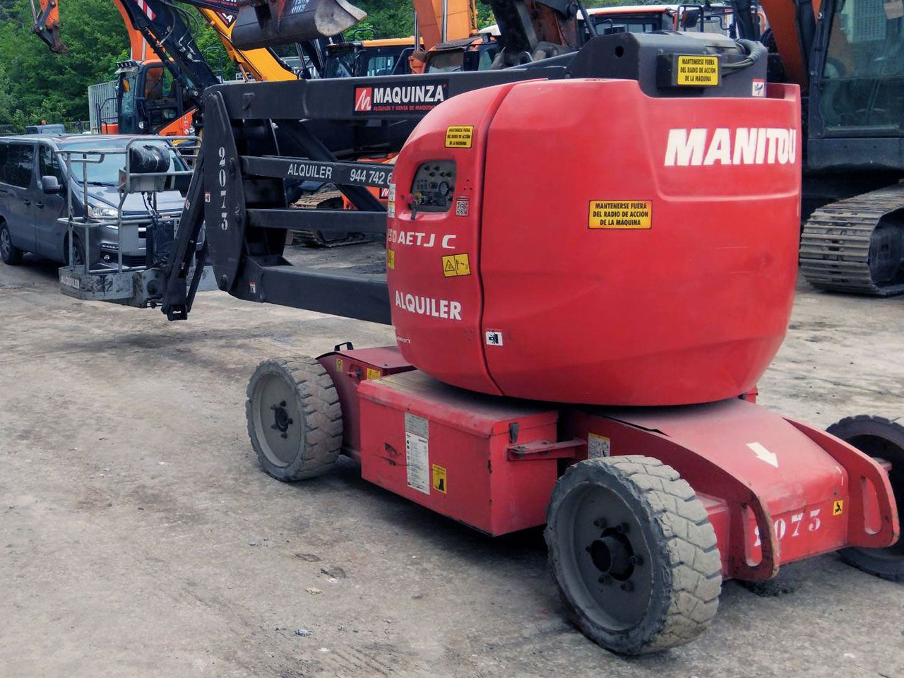 MANITOU 150AETJ C - شاحنة ذراع مفصلي: صورة 4 MANITOU 150AETJ C - شاحنة ذراع مفصلي: صورة 4