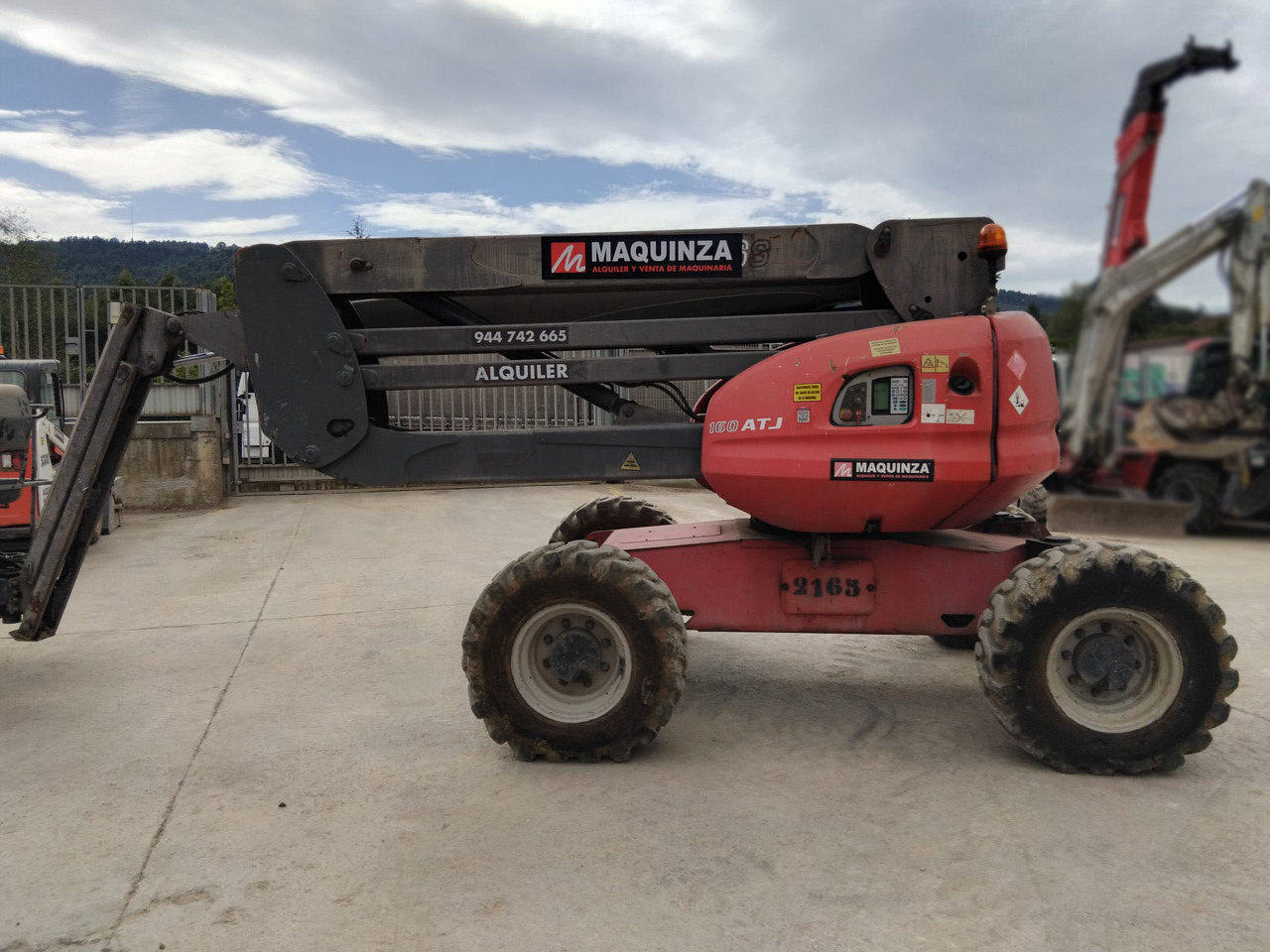 MANITOU 160ATJ EJE OSCILANTE - شاحنة ذراع مفصلي: صورة 1 MANITOU 160ATJ EJE OSCILANTE - شاحنة ذراع مفصلي: صورة 1