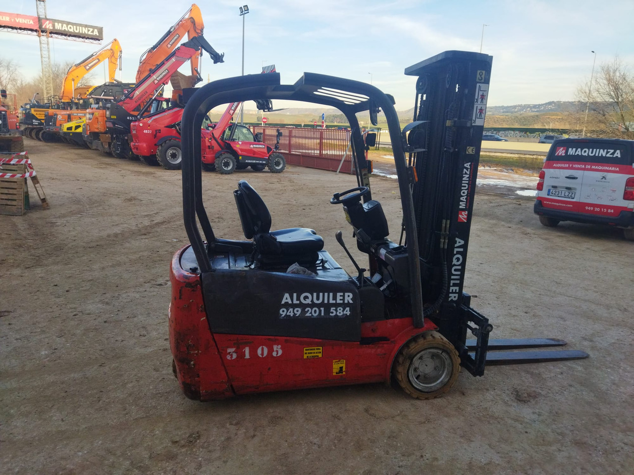 MANITOU ME320 - رافعة شوكية كهربائية: صورة 4 MANITOU ME320 - رافعة شوكية كهربائية: صورة 4