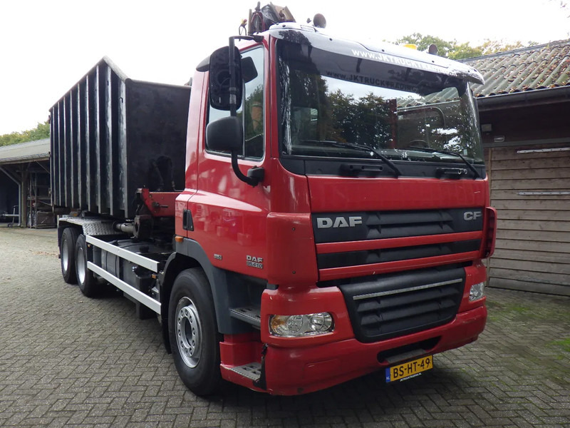 DAF CF 85 410 Euro 5 / Manual / Blad-Lucht / Boogie - Liftas / HTS Kabel / 9 T vooras / Palfinger G 100 L Crane - شاحنة - نظام الكابلات: صورة 2 DAF CF 85 410 Euro 5 / Manual / Blad-Lucht / Boogie - Liftas / HTS Kabel / 9 T vooras / Palfinger G 100 L Crane - شاحنة - نظام الكابلات: صورة 2