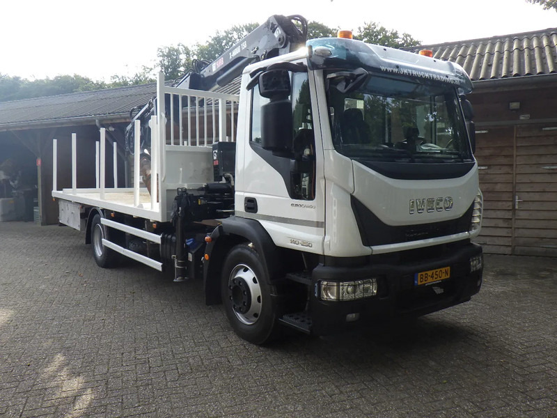 Iveco EuroCargo 140 250 / 6 cilinder / Manual / Bladgeveerd / Hiab X-HIDUO 158 / Radiografisch / Drilling / Winch - شاحنة كرين: صورة 2 Iveco EuroCargo 140 250 / 6 cilinder / Manual / Bladgeveerd / Hiab X-HIDUO 158 / Radiografisch / Drilling / Winch - شاحنة كرين: صورة 2