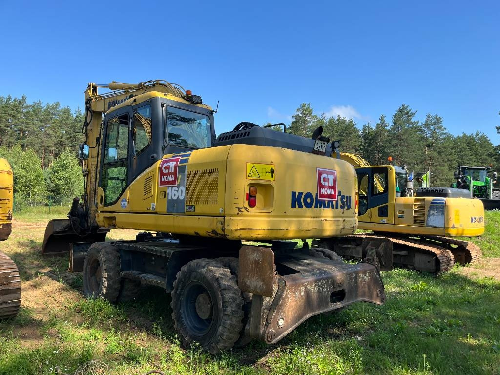 Komatsu PW 160-7  - حفارة دولاب: صورة 4 Komatsu PW 160-7  - حفارة دولاب: صورة 4