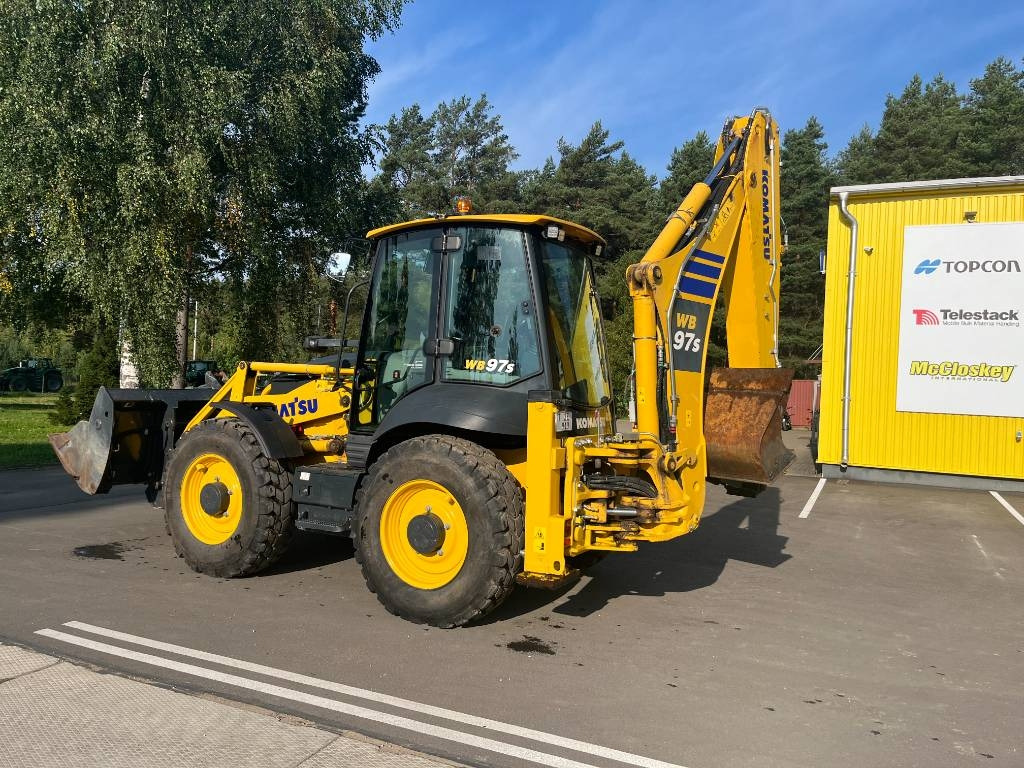 Komatsu WB 97 S-8 - جرافة حفار: صورة 2 Komatsu WB 97 S-8 - جرافة حفار: صورة 2