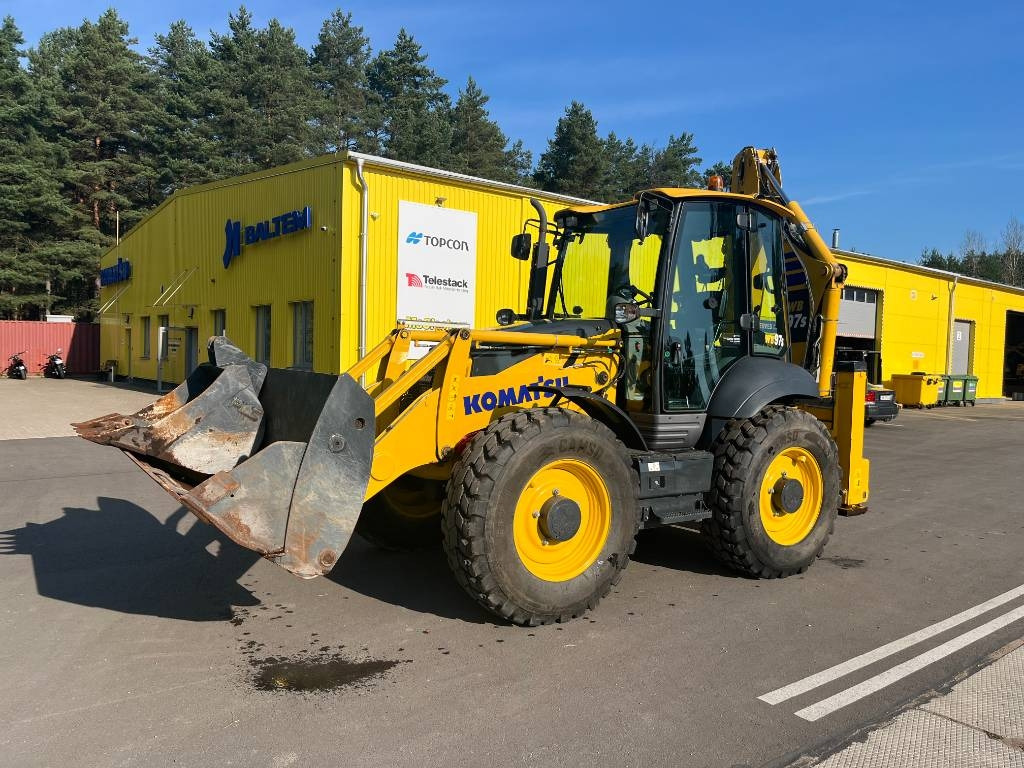 Komatsu WB 97 S-8 - جرافة حفار: صورة 1 Komatsu WB 97 S-8 - جرافة حفار: صورة 1
