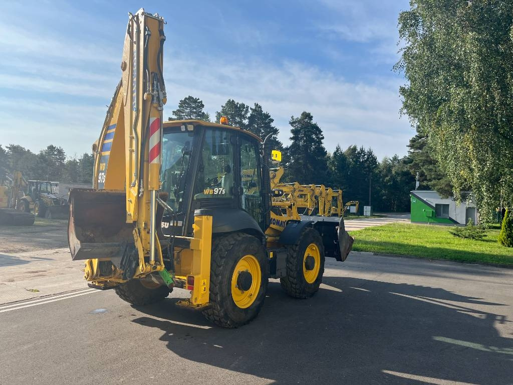 Komatsu WB 97 S-8 - جرافة حفار: صورة 3 Komatsu WB 97 S-8 - جرافة حفار: صورة 3
