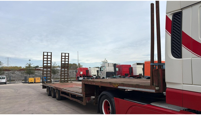 Broshuis broshuis (GOOD TIRES / 39 TONS / BELGIAN TRAILER) - عربة منخفضة مسطحة نصف مقطورة: صورة 2 Broshuis broshuis (GOOD TIRES / 39 TONS / BELGIAN TRAILER) - عربة منخفضة مسطحة نصف مقطورة: صورة 2