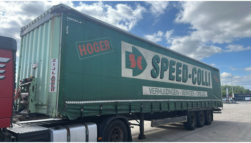 Krone SDP27 (BPW AXLES / DISC BRAKES / BELGIAN TRAILER / GOOD TYRES) - نصف مقطورة ستارة: صورة 1 Krone SDP27 (BPW AXLES / DISC BRAKES / BELGIAN TRAILER / GOOD TYRES) - نصف مقطورة ستارة: صورة 1