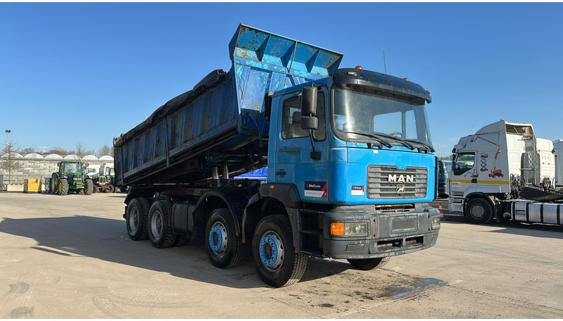 MAN 35.364 (STEEL SUSP. / 6 CYLINDER / BIG AXLE / EURO 2 / MEILLER TIPPER) - شاحنة قلاب: صورة 2 MAN 35.364 (STEEL SUSP. / 6 CYLINDER / BIG AXLE / EURO 2 / MEILLER TIPPER) - شاحنة قلاب: صورة 2