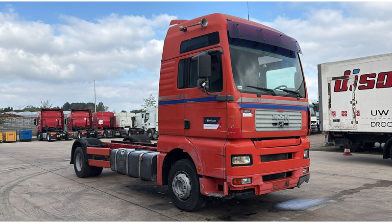 MAN TGA 18.410 (POMPE MANUELLE / MANUAL PUMP / BOITE MANUELLE / MANUAL GEARBOX) - شاحنة هيكل كابينة: صورة 3 MAN TGA 18.410 (POMPE MANUELLE / MANUAL PUMP / BOITE MANUELLE / MANUAL GEARBOX) - شاحنة هيكل كابينة: صورة 3