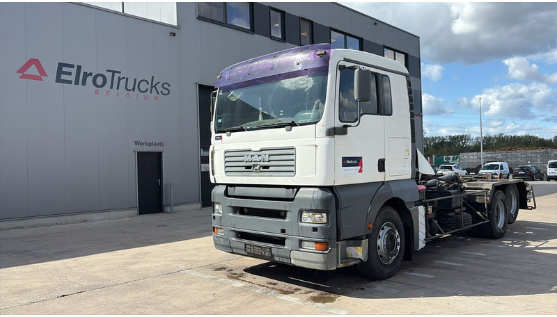MAN TGA 28.480 (MANUAL PUMP / POMPE MANUELLE / BOITE MANUAL / MANUAL GEARBOX) - شاحنة هيكل كابينة: صورة 1 MAN TGA 28.480 (MANUAL PUMP / POMPE MANUELLE / BOITE MANUAL / MANUAL GEARBOX) - شاحنة هيكل كابينة: صورة 1