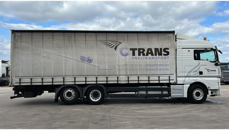 MAN TGX 26.400 (EURO 6 / 6X2 / LIFT / HAYON / BELGIAN TRUCK / GUTE ZUSTAND !! / 8.40 BOX LENGTH) - شاحنة ستارة: صورة 4 MAN TGX 26.400 (EURO 6 / 6X2 / LIFT / HAYON / BELGIAN TRUCK / GUTE ZUSTAND !! / 8.40 BOX LENGTH) - شاحنة ستارة: صورة 4