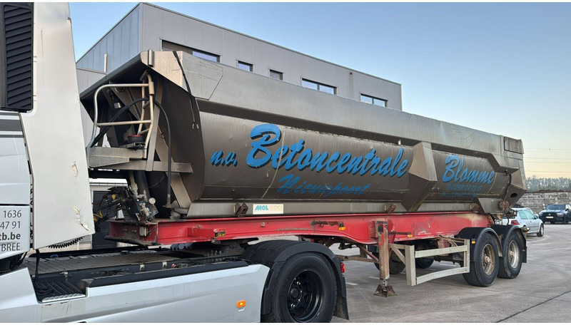 MOL KF85F/20T/37AI (BELGIAN TRAILER / DRUM BRAKES / FREINES TAMBOUR / BPW AXLES) - قلابة نصف مقطورة نصف مقطورة قلابة: صورة 1 MOL KF85F/20T/37AI (BELGIAN TRAILER / DRUM BRAKES / FREINES TAMBOUR / BPW AXLES) - قلابة نصف مقطورة نصف مقطورة قلابة: صورة 1