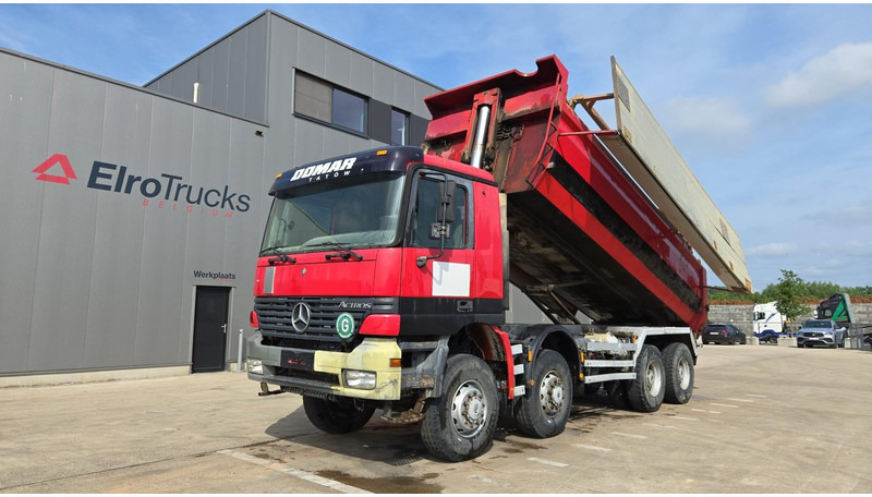 Mercedes-Benz Actros 4148 (8X8 / EPS / LAMES / GRAND PONT / V8 / COUVERTURE BENNE / GRAND BENNE !!!) - شاحنة قلاب: صورة 4 Mercedes-Benz Actros 4148 (8X8 / EPS / LAMES / GRAND PONT / V8 / COUVERTURE BENNE / GRAND BENNE !!!) - شاحنة قلاب: صورة 4