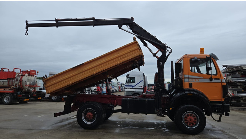 Mercedes-Benz SK 1735 (V8 2X TURBO / 4X4 / PARFAIT ETAT !!!! / GRUE / LAMES / GRAND PONT / TOP CONDITION !!!) - شاحنة قلاب, شاحنة كرين: صورة 4 Mercedes-Benz SK 1735 (V8 2X TURBO / 4X4 / PARFAIT ETAT !!!! / GRUE / LAMES / GRAND PONT / TOP CONDITION !!!) - شاحنة قلاب, شاحنة كرين: صورة 4
