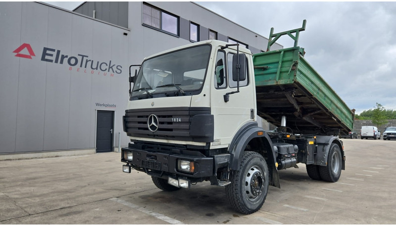 Mercedes-Benz SK 1824 (V6 / 4X4 / GRAND PONT / LAMES / PROPRE / BOITE MANUELLE) - شاحنة قلاب: صورة 1 Mercedes-Benz SK 1824 (V6 / 4X4 / GRAND PONT / LAMES / PROPRE / BOITE MANUELLE) - شاحنة قلاب: صورة 1