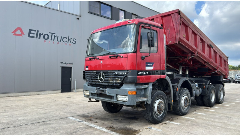 Mercedes-Benz actros 4140 (8X6 / BOITE MANUELLE / MANUAL GEARBOX / GRAND PONT / LAMES / STEEL SUSP.) - شاحنة قلاب: صورة 1 Mercedes-Benz actros 4140 (8X6 / BOITE MANUELLE / MANUAL GEARBOX / GRAND PONT / LAMES / STEEL SUSP.) - شاحنة قلاب: صورة 1