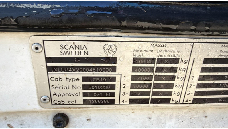 وحدة جر Scania 114 - 380 (MANUAL GEARBOX / BOITE MANUELLE): صورة 18