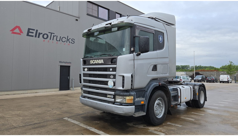 Scania 124 - 360 (POMPE MANUELLE / MANUAL PUMP / BOITE MANUELLE / MANUAL GEARBOX / AIRCO) - وحدة جر: صورة 1 Scania 124 - 360 (POMPE MANUELLE / MANUAL PUMP / BOITE MANUELLE / MANUAL GEARBOX / AIRCO) - وحدة جر: صورة 1