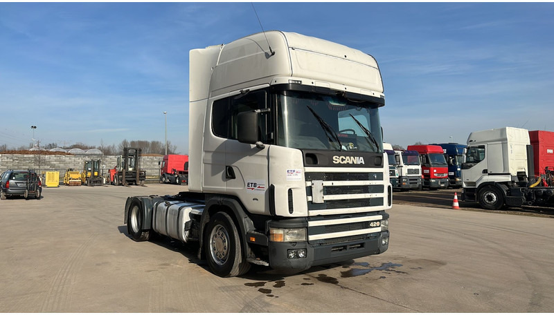 Scania 124-420 Topline (MANUAL GEARBOX / BOITE MANUELLE) - وحدة جر: صورة 4 Scania 124-420 Topline (MANUAL GEARBOX / BOITE MANUELLE) - وحدة جر: صورة 4