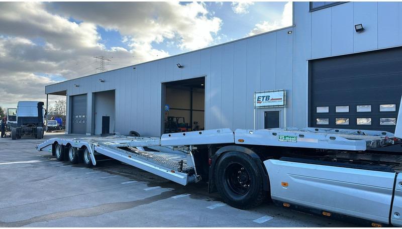 VS-MONT VSAT02 (BELGIAN TRAILER IN PERFECT CONDITION / TRUCK LOADING) - عربة منخفضة مسطحة نصف مقطورة: صورة 2 VS-MONT VSAT02 (BELGIAN TRAILER IN PERFECT CONDITION / TRUCK LOADING) - عربة منخفضة مسطحة نصف مقطورة: صورة 2
