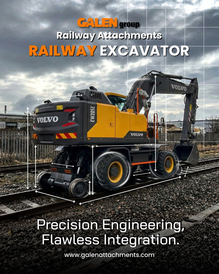 GALEN Rail Mover Attachment - حفارة دولاب: صورة 1 GALEN Rail Mover Attachment - حفارة دولاب: صورة 1