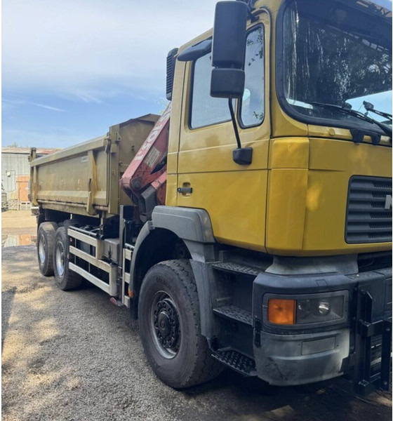 MAN 33/364 6x6 - شاحنة قلاب, شاحنة كرين: صورة 1 MAN 33/364 6x6 - شاحنة قلاب, شاحنة كرين: صورة 1