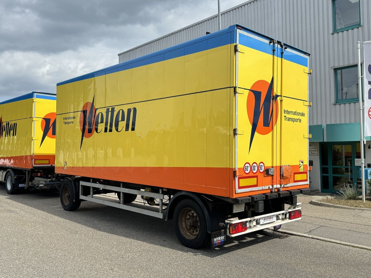 Bachert 14t Alu-Möbelkoffer 7,2m BPW Luft ZS - مقطورة صندوق مغلق: صورة 3 Bachert 14t Alu-Möbelkoffer 7,2m BPW Luft ZS - مقطورة صندوق مغلق: صورة 3