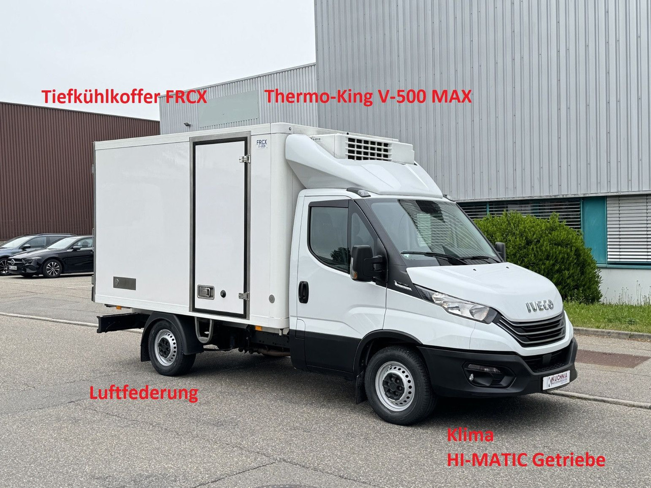 Iveco Daily 35s160 Tiefkühl TK V-500 Air-Pro Hi-Matic - شاحنة مُبرّدة للتوصيل: صورة 1 Iveco Daily 35s160 Tiefkühl TK V-500 Air-Pro Hi-Matic - شاحنة مُبرّدة للتوصيل: صورة 1