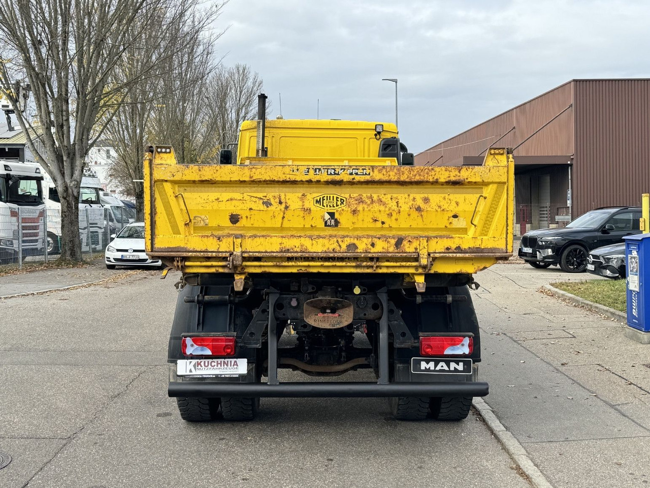 شاحنة قلاب MAN TGM 18.340 4x4 ALLRAD MEILLER 3-S Kipper AHK: صورة 6
