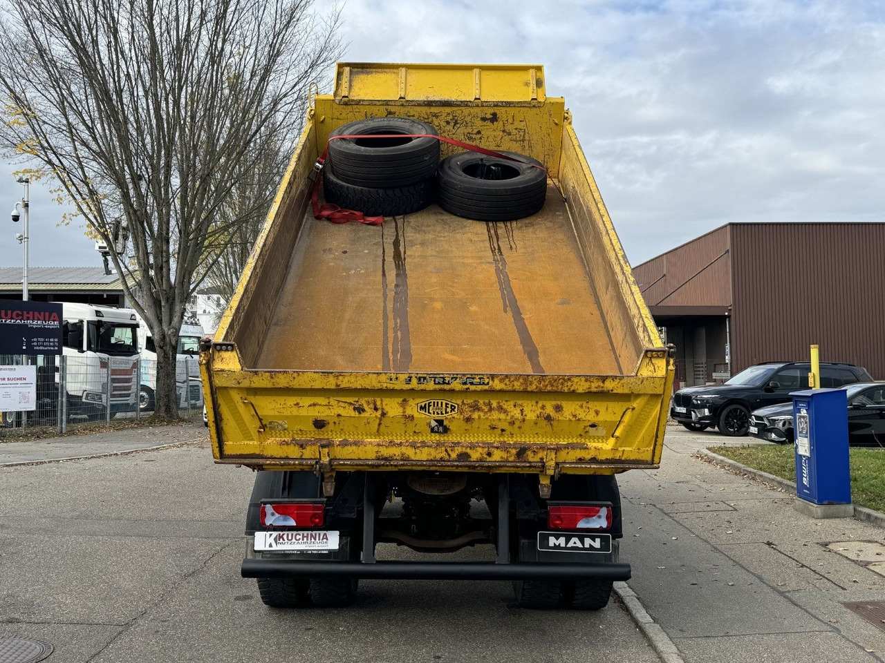 شاحنة قلاب MAN TGM 18.340 4x4 ALLRAD MEILLER 3-S Kipper AHK: صورة 12