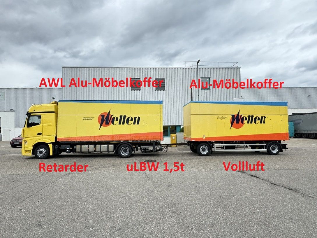 Mercedes-Benz Actros 1848 LL Gr.Haus AWL-Möbelkoffer uLBW - شاحنة مقفلة: صورة 2 Mercedes-Benz Actros 1848 LL Gr.Haus AWL-Möbelkoffer uLBW - شاحنة مقفلة: صورة 2